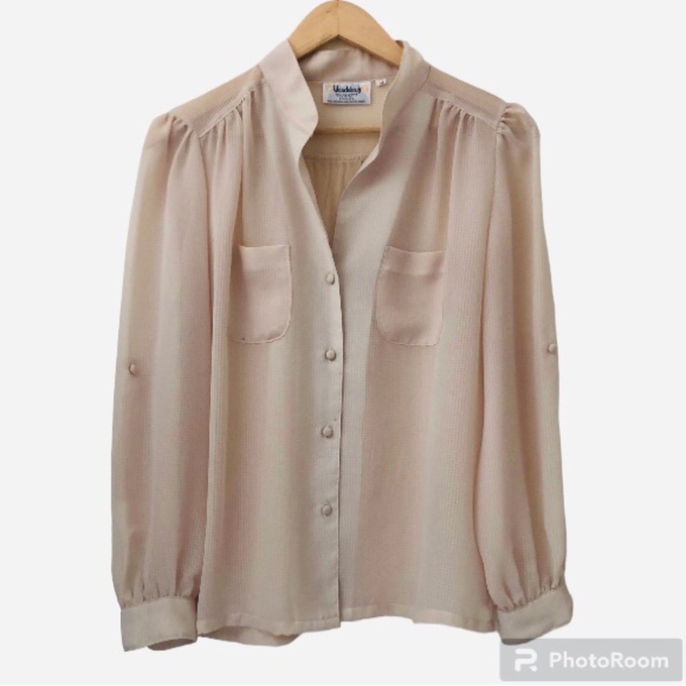 Antique Porcelain Cream Woodward’s Blouse
